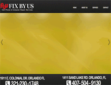 Tablet Screenshot of fixbyus.com